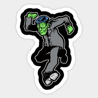 FRANKEN AROUND Sticker